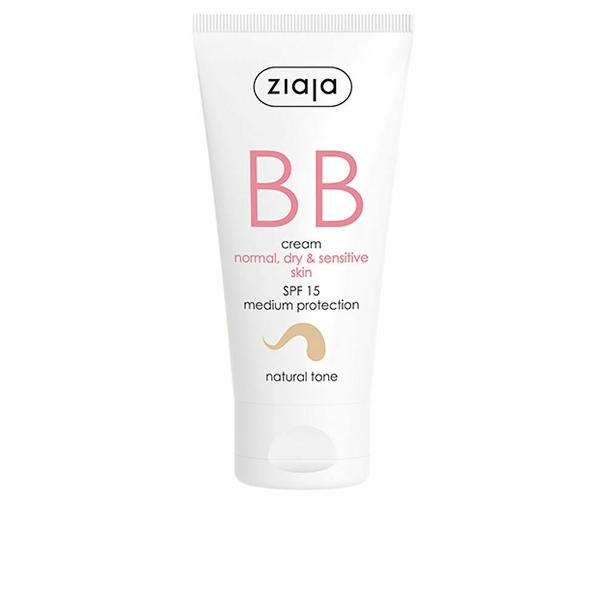 Hydrating Cream with Colour Ziaja Bb Cream Natural Spf 15 50 ml skincare packaging