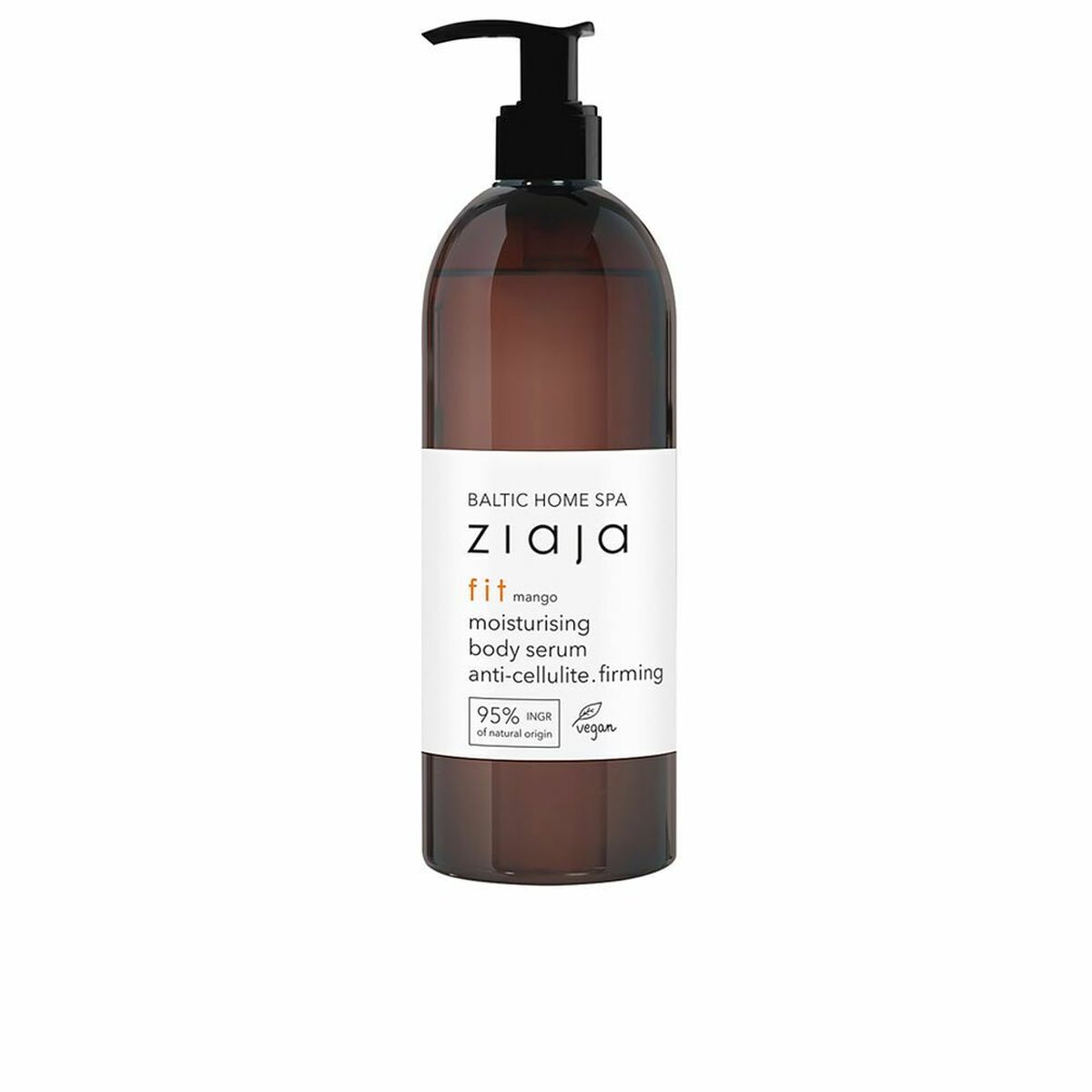 Body Serum Ziaja Baltic Home Spa Fit 400 ml Anti-Cellulite for Women serum bottle