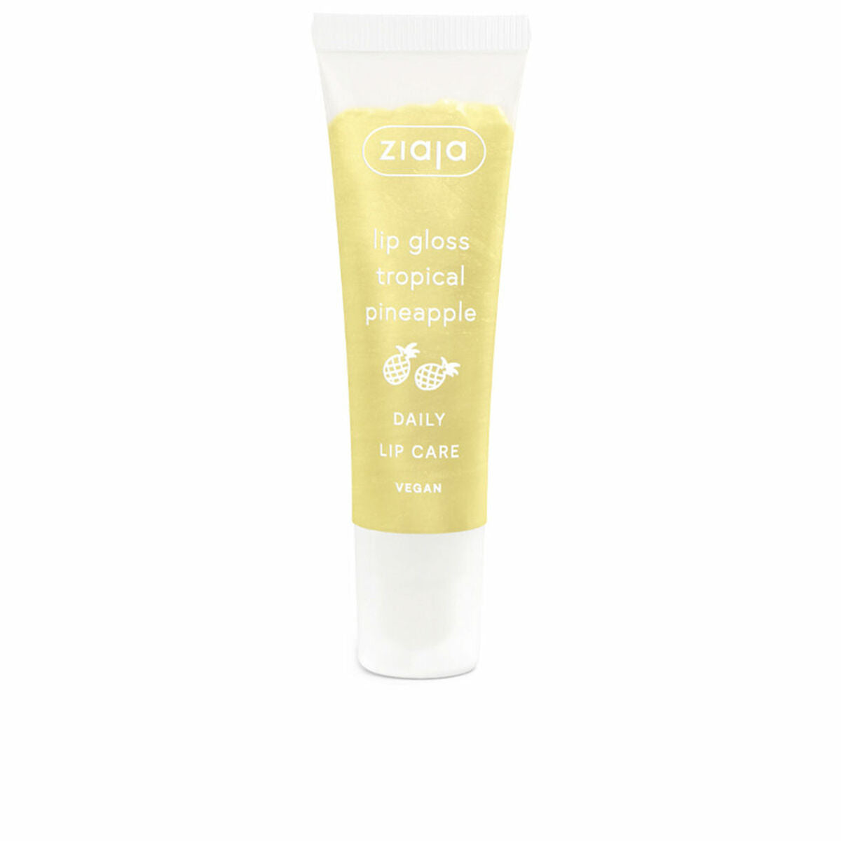 Lip Balm Ziaja Tropical Pineapple 12 ml for Women skincare packaging
