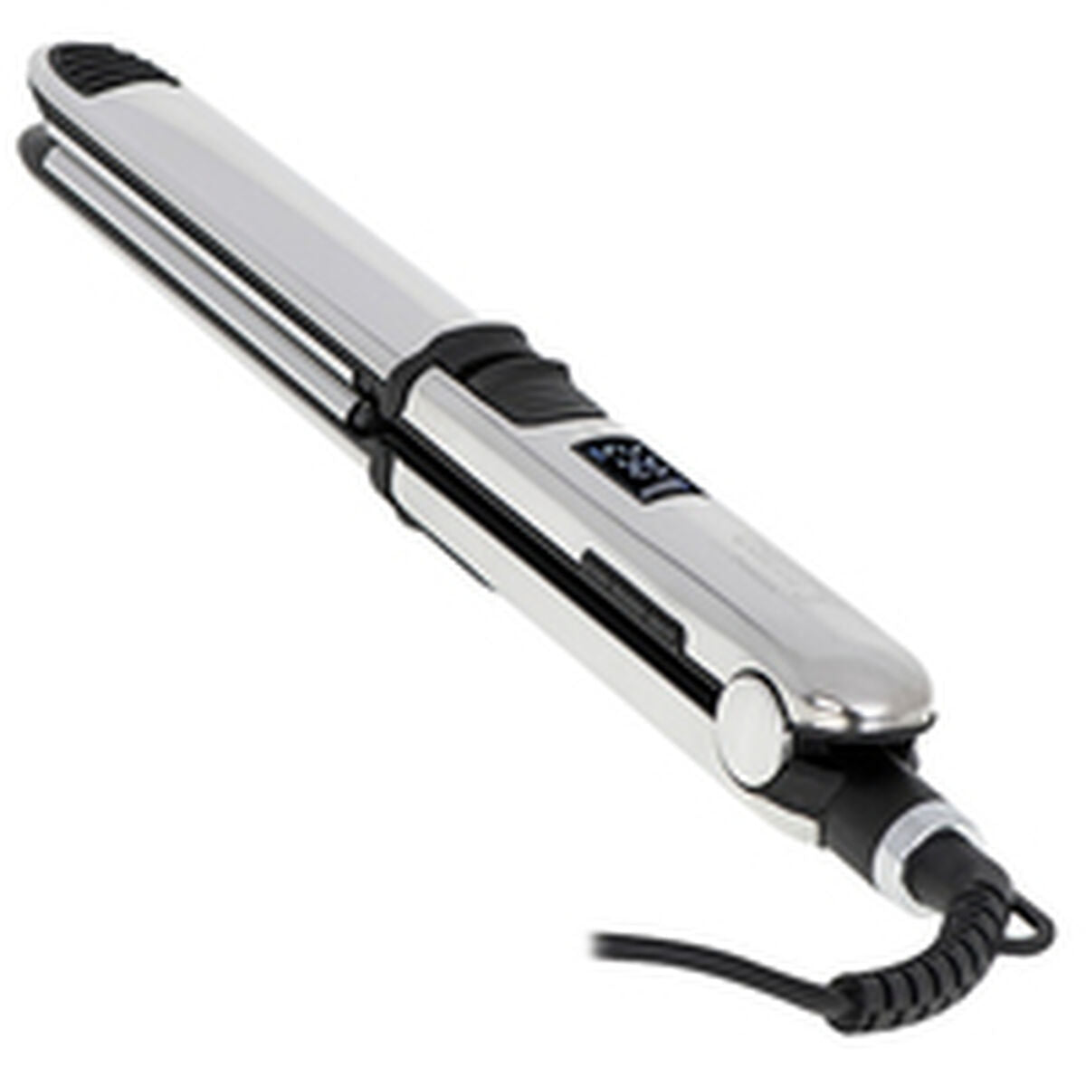 Hair Straightener Adler CR 2320 Black Silver Steel 500 W 55 W product packaging