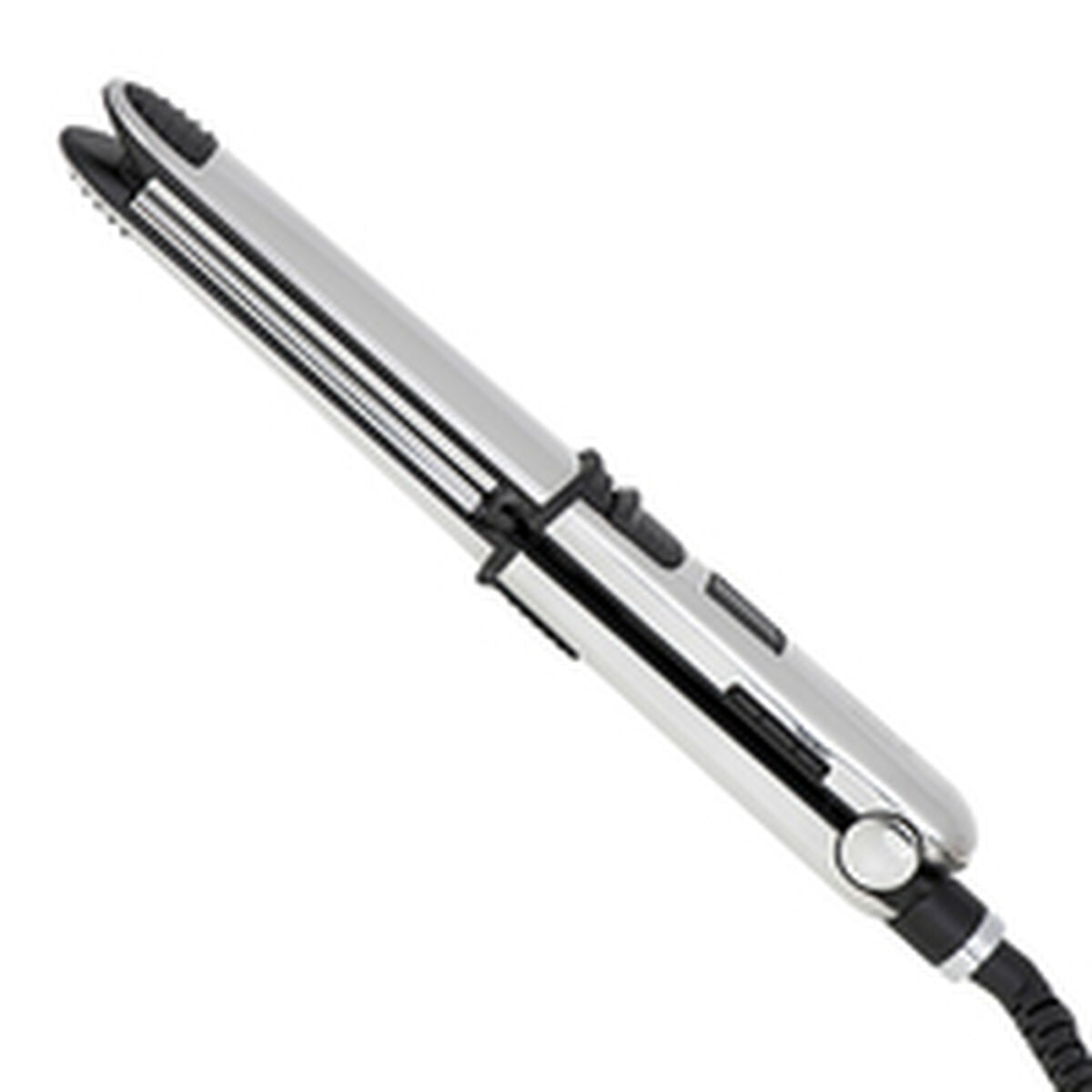Hair Straightener Adler CR 2320 Black Silver Steel 500 W 55 W product packaging