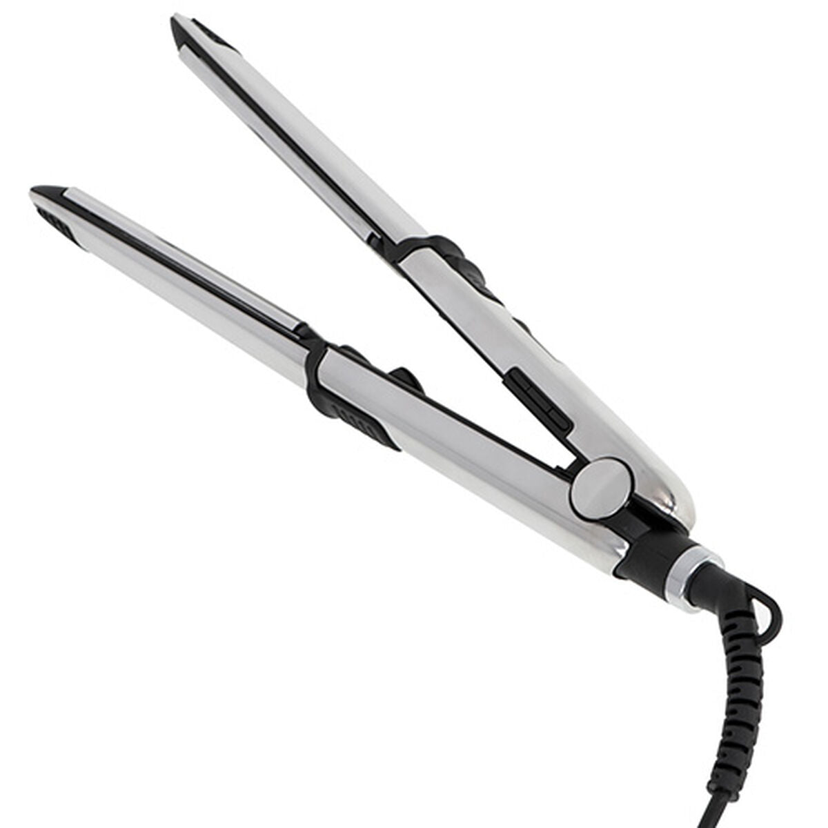 Hair Straightener Adler CR 2320 Black Silver Steel 500 W 55 W product packaging