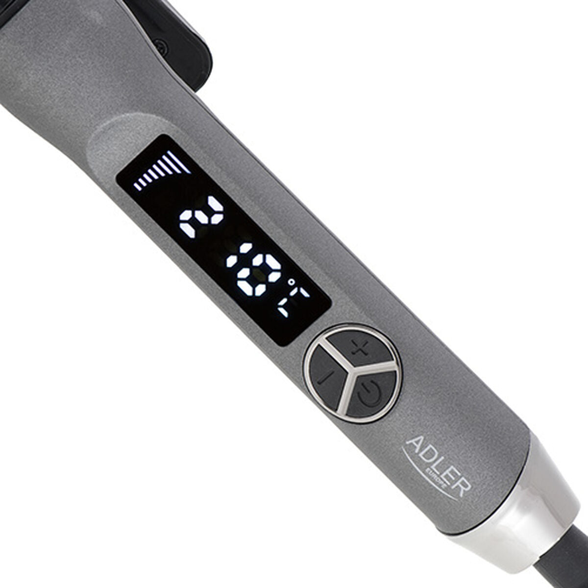 Curling Tongs Adler AD 2114 Black Grey Ceramic 1 Piece product packaging
