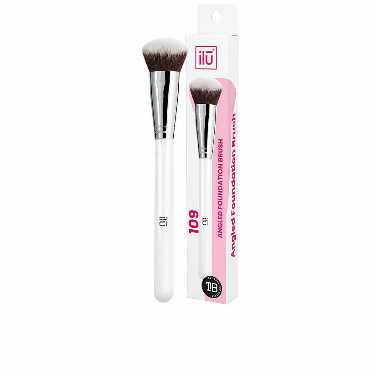 Make-up Brush Ilū Foundation Angled (1 Unit) makeup packaging