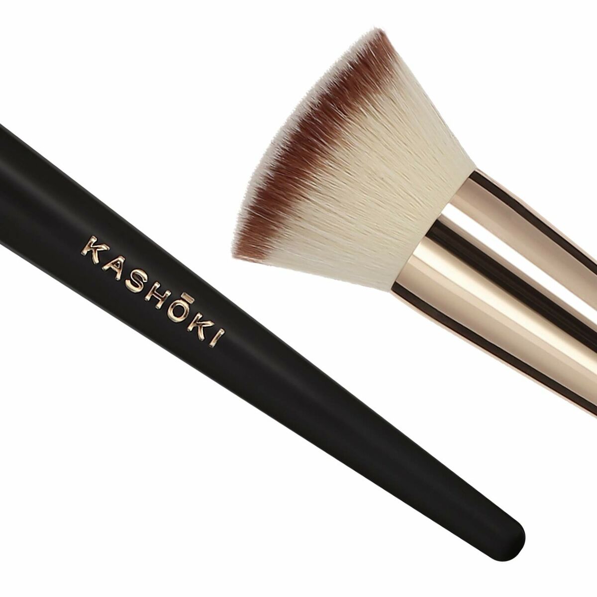 Make-up base brush Kashōki Kabuki Flat 1 Unit product packaging