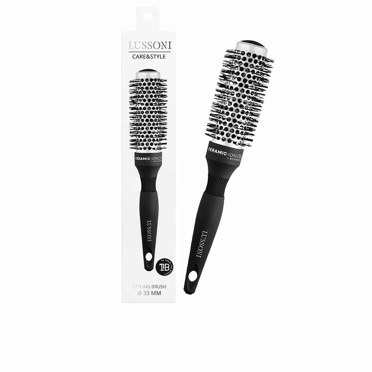 Styling Brush Lussoni Care Style Ceramic Ø 33 mm product packaging