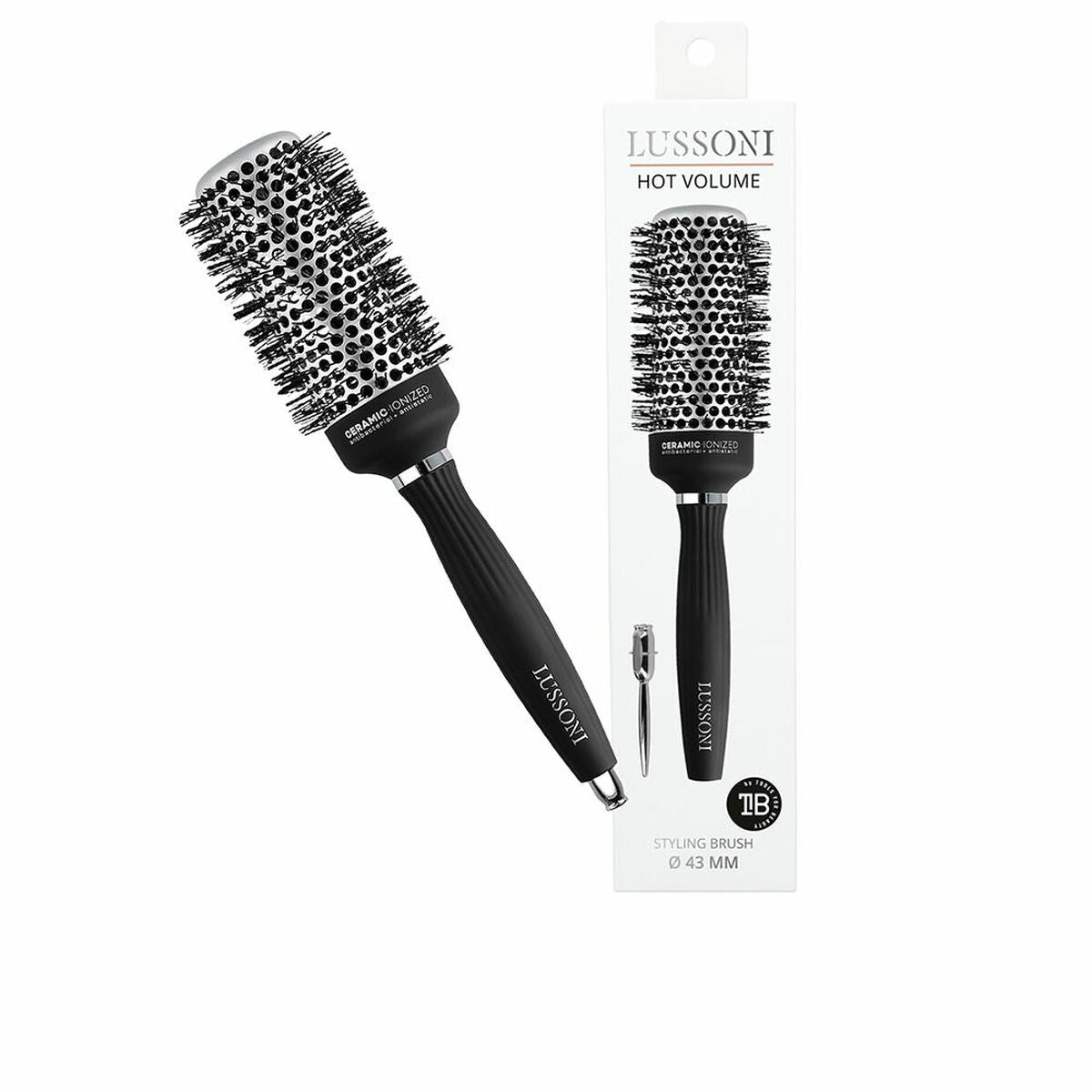 Styling Brush Lussoni Hot Volume Ceramic Ø 43 mm product packaging