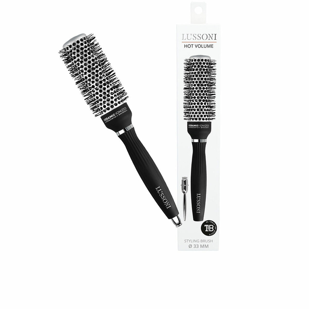Styling Brush Lussoni Hot Volume Ceramic Ø 33 mm product packaging