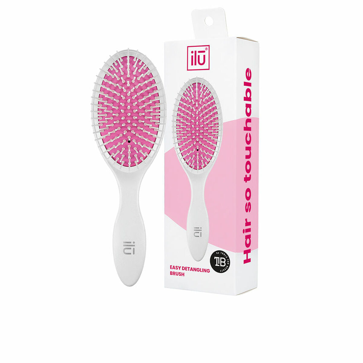 Detangling Hairbrush Ilū Easy Detangling Oval product packaging