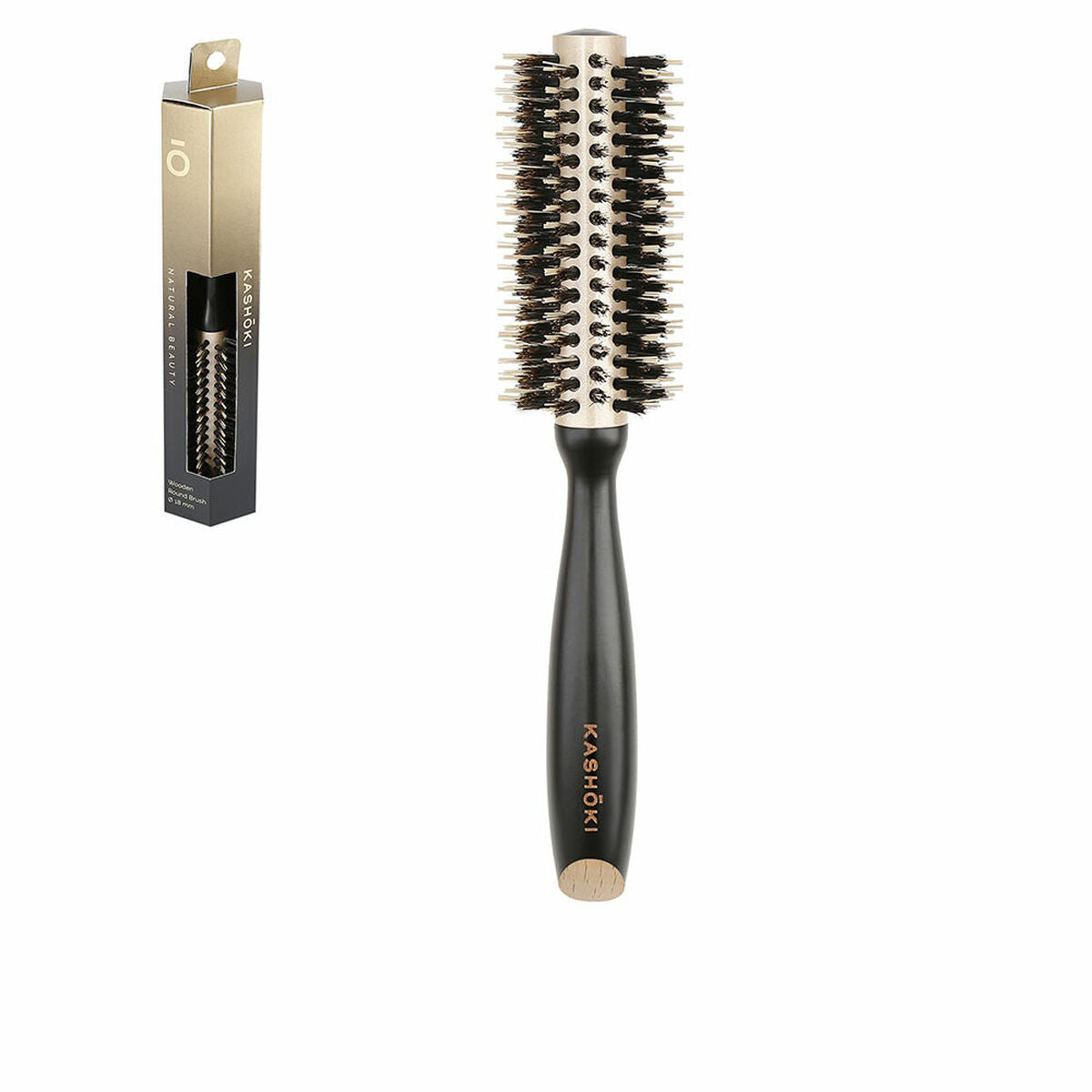Styling Brush Kashōki Natural Beauty Ø 18 mm product packaging