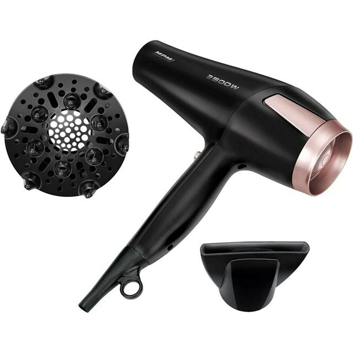Hairdryer Mpm MSW-24 Black 2500 W product packaging