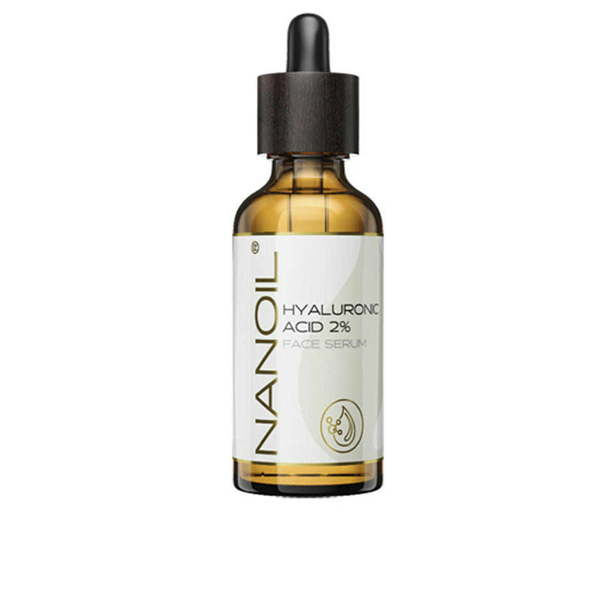 Facial Serium with Hyaluronic Acid Nanoil Face Serum 50 ml for Women serum bottle
