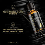 Bath Oil Nanoil Power Of Nature 50 ml Macadamia nut oil product packaging