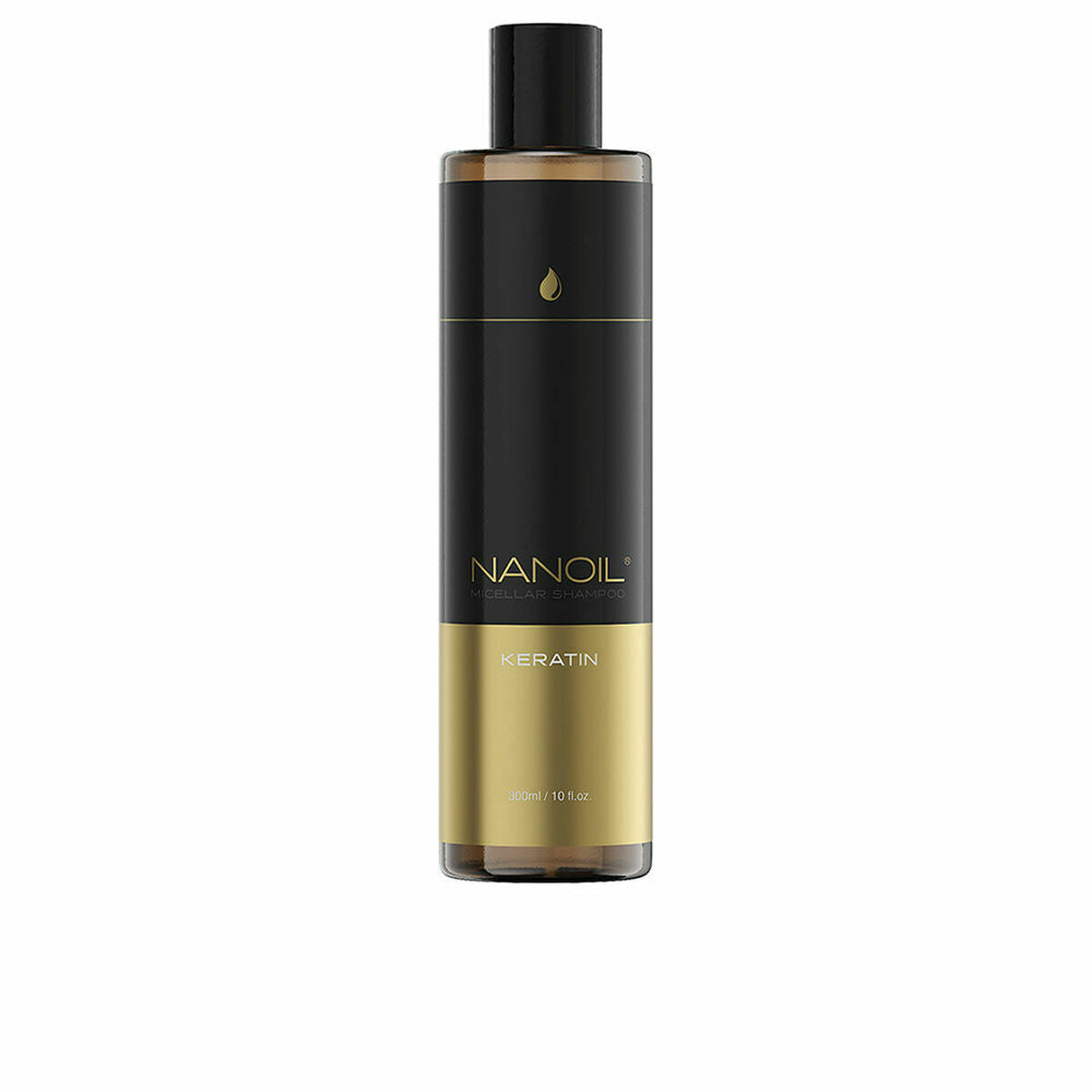 Micellar Shampoo Nanoil Micellar Shampoo 300 ml Keratin for Women shampoo bottle