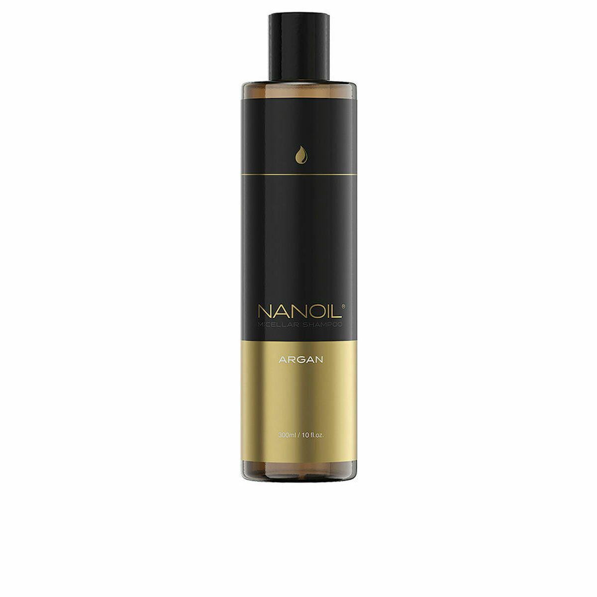 Micellar Shampoo Nanoil Micellar Shampoo 300 ml Strengthening Care for Women shampoo bottle
