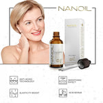 Restorative Serum Nanoil Face Serum 50 ml Collagen for Women serum bottle