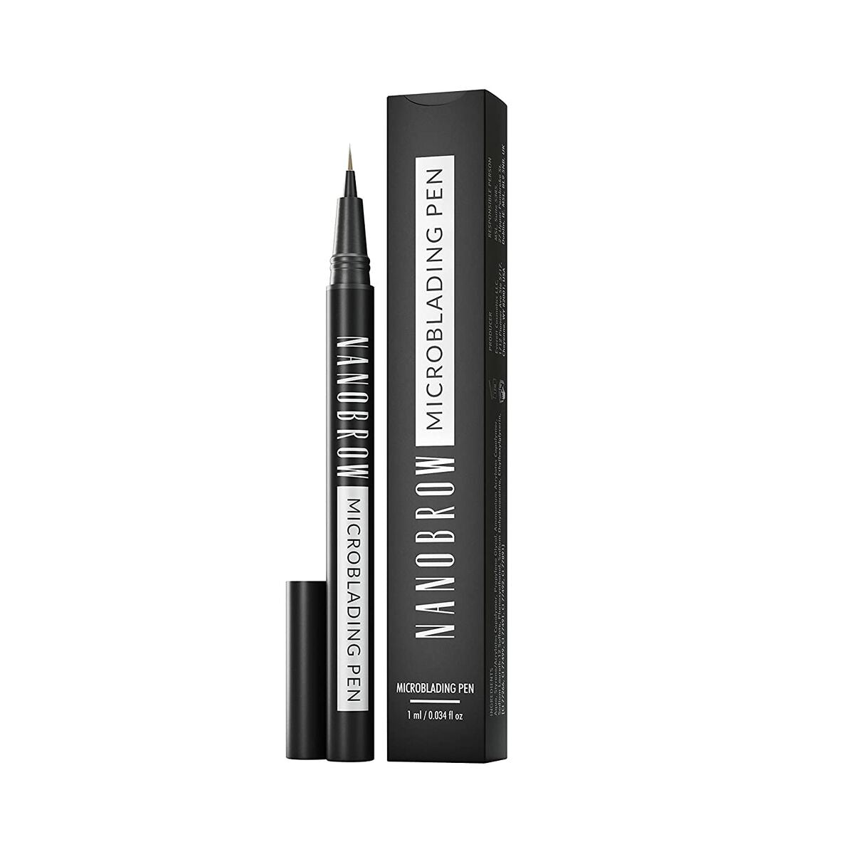 Eyebrow Pencil Nanobrow Microblading Pen Light brown 1 ml product packaging