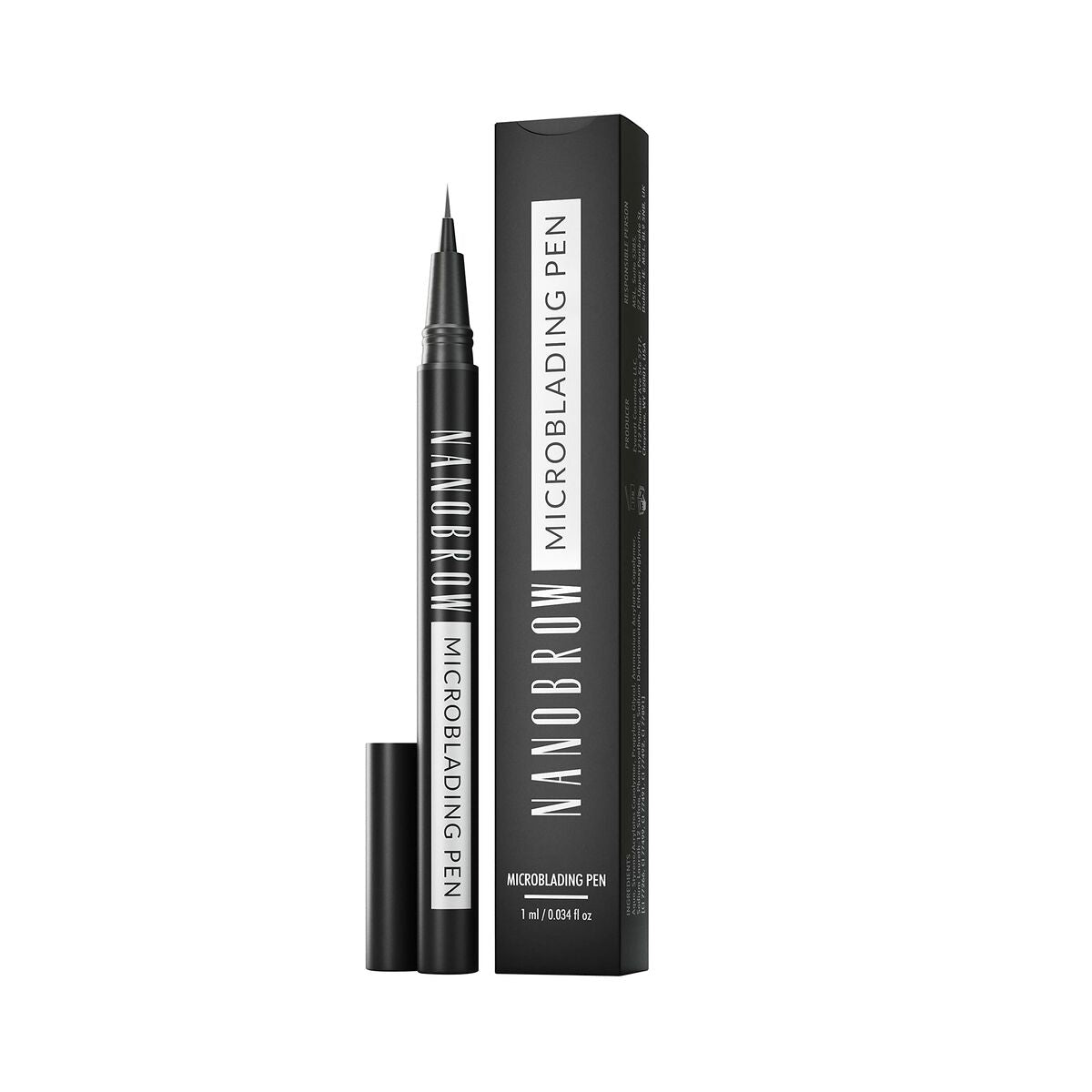 Eyebrow Pencil Nanobrow Microblading Pen dark blonde 1 ml product packaging