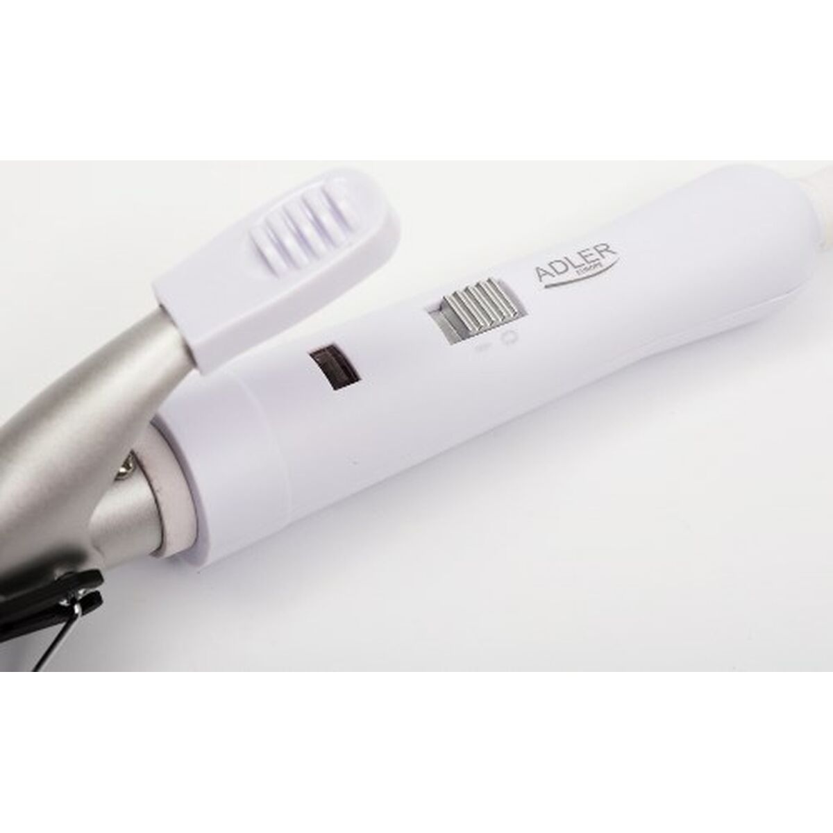 Curling Tongs Adler AD 2105 White metal product packaging