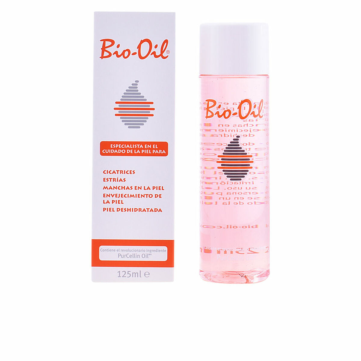 Anti-Stretch Mark Oil PurCellin Bio-oil product packaging