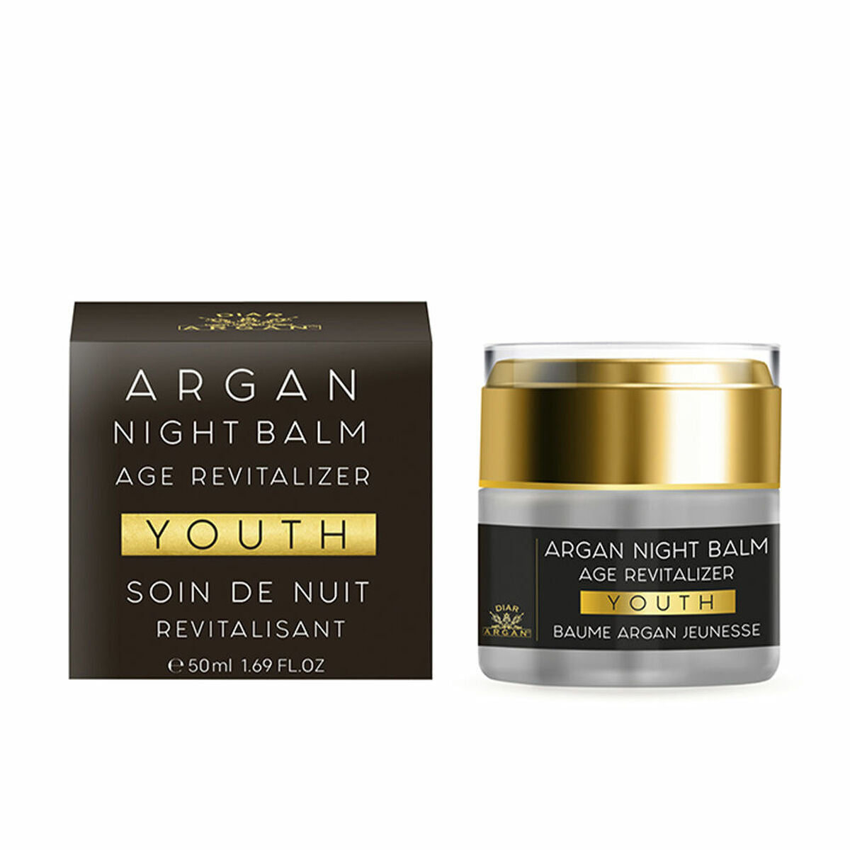 Anti-Ageing Cream Diar Argan Revitalizer 50 ml for Women skincare packaging