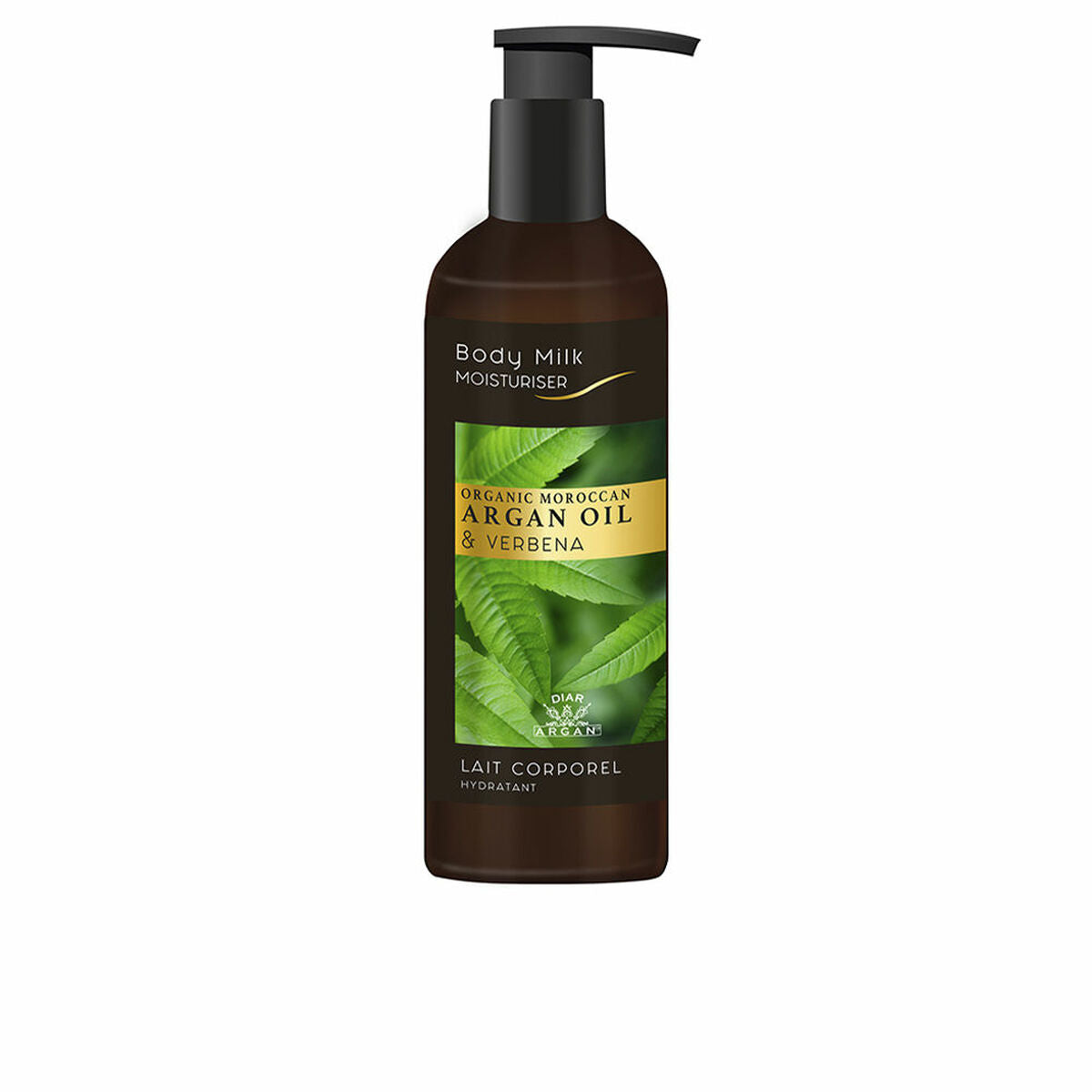 Body Lotion Diar Argan Leche Corporal Hidratante 200 ml Argan for Women skincare packaging