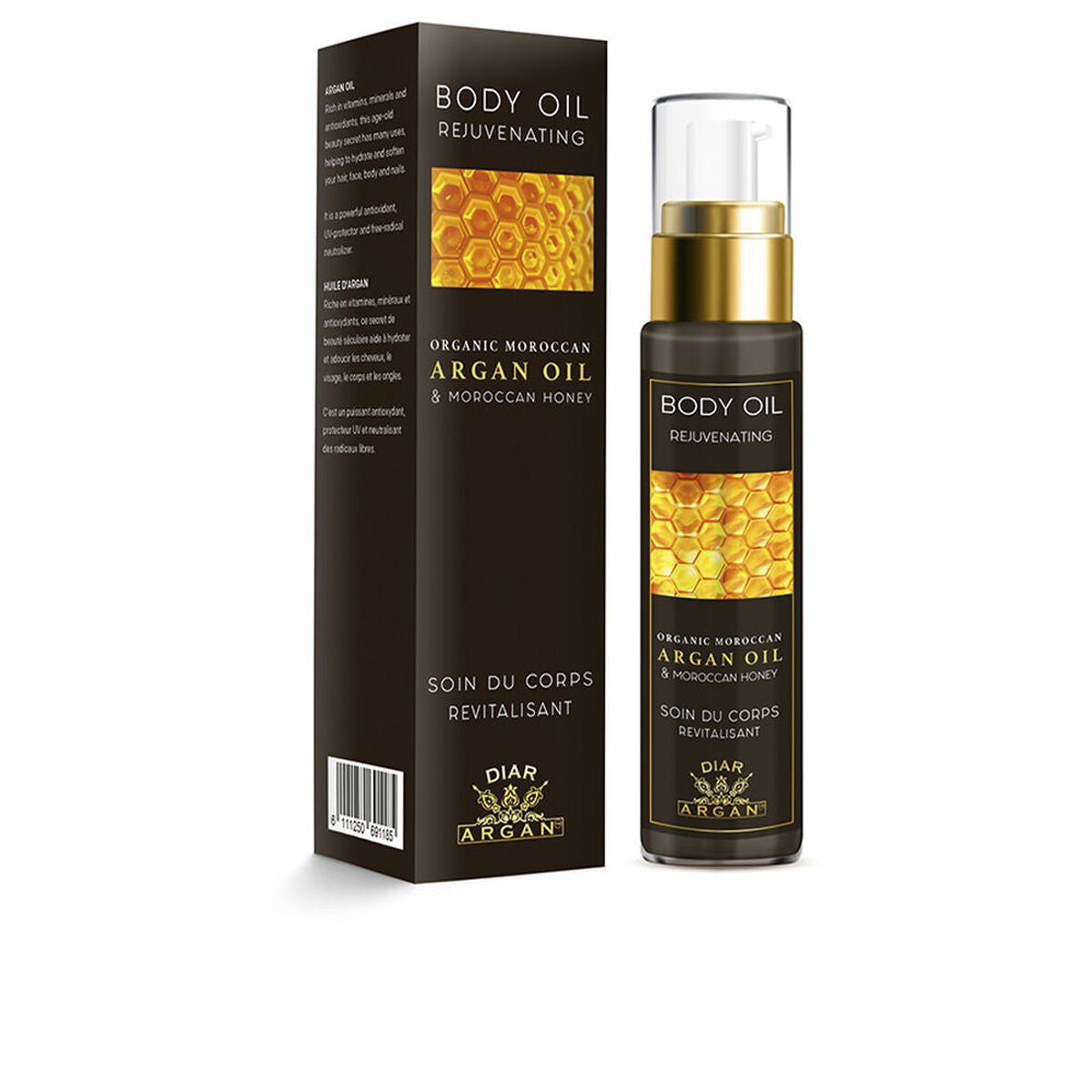 Body Oil Diar Argan Aceite Corporal Rejuvenecedor 50 ml product packaging
