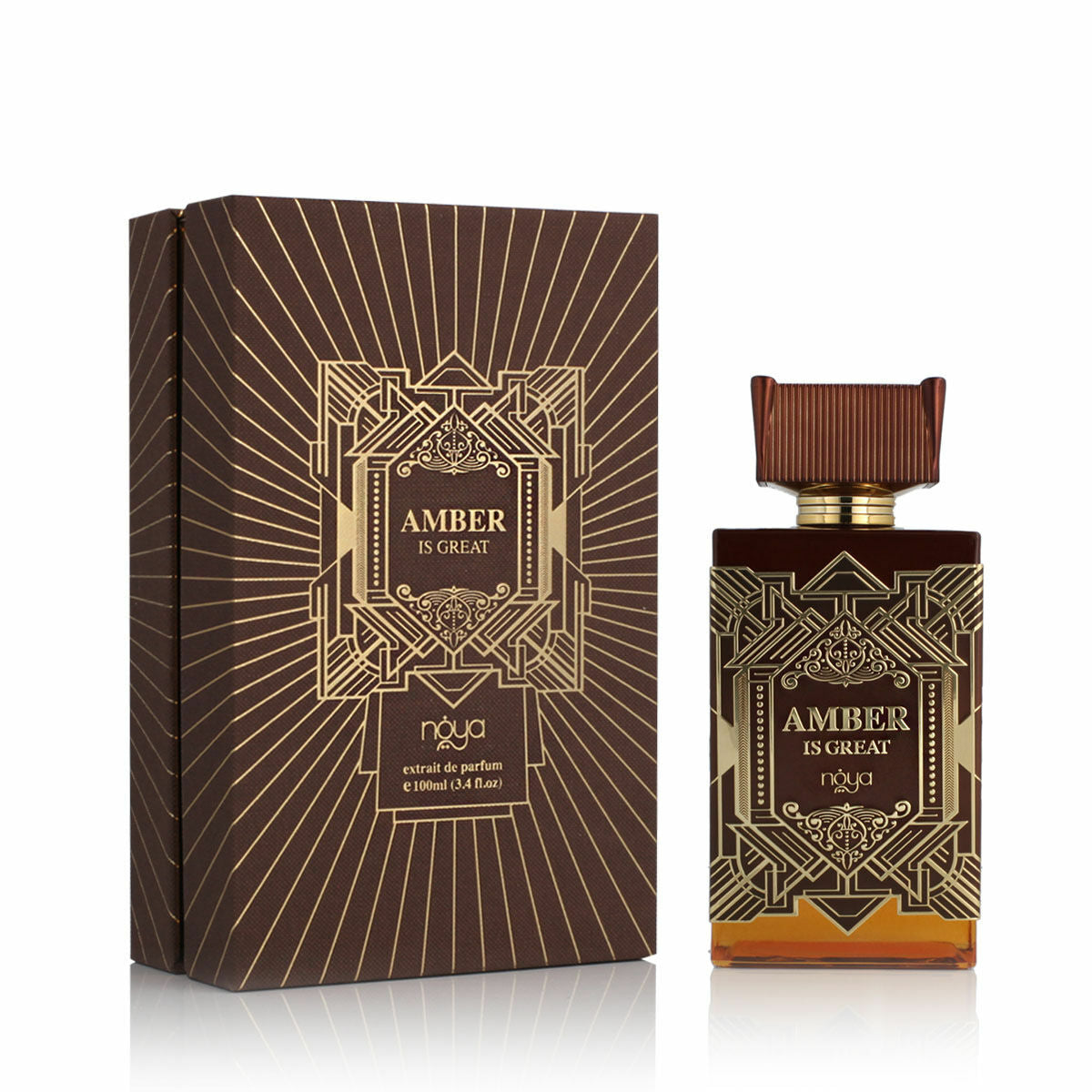Unisex Perfume Noya AMBER IS GREAT product packaging