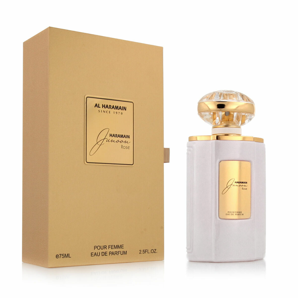 Women's Perfume Al Haramain JUNOON ROSE for Women product packaging