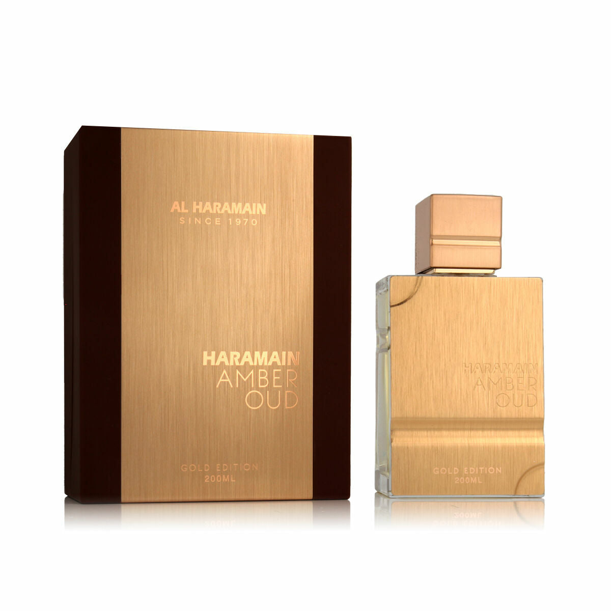 Unisex Perfume Al Haramain Amber Oud Gold Edition product packaging