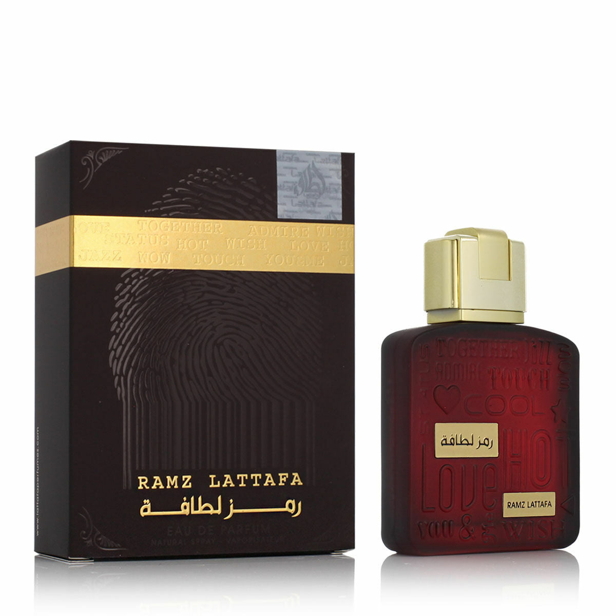 Unisex Perfume Lattafa Ramz Lattafa Gold EDP bottle