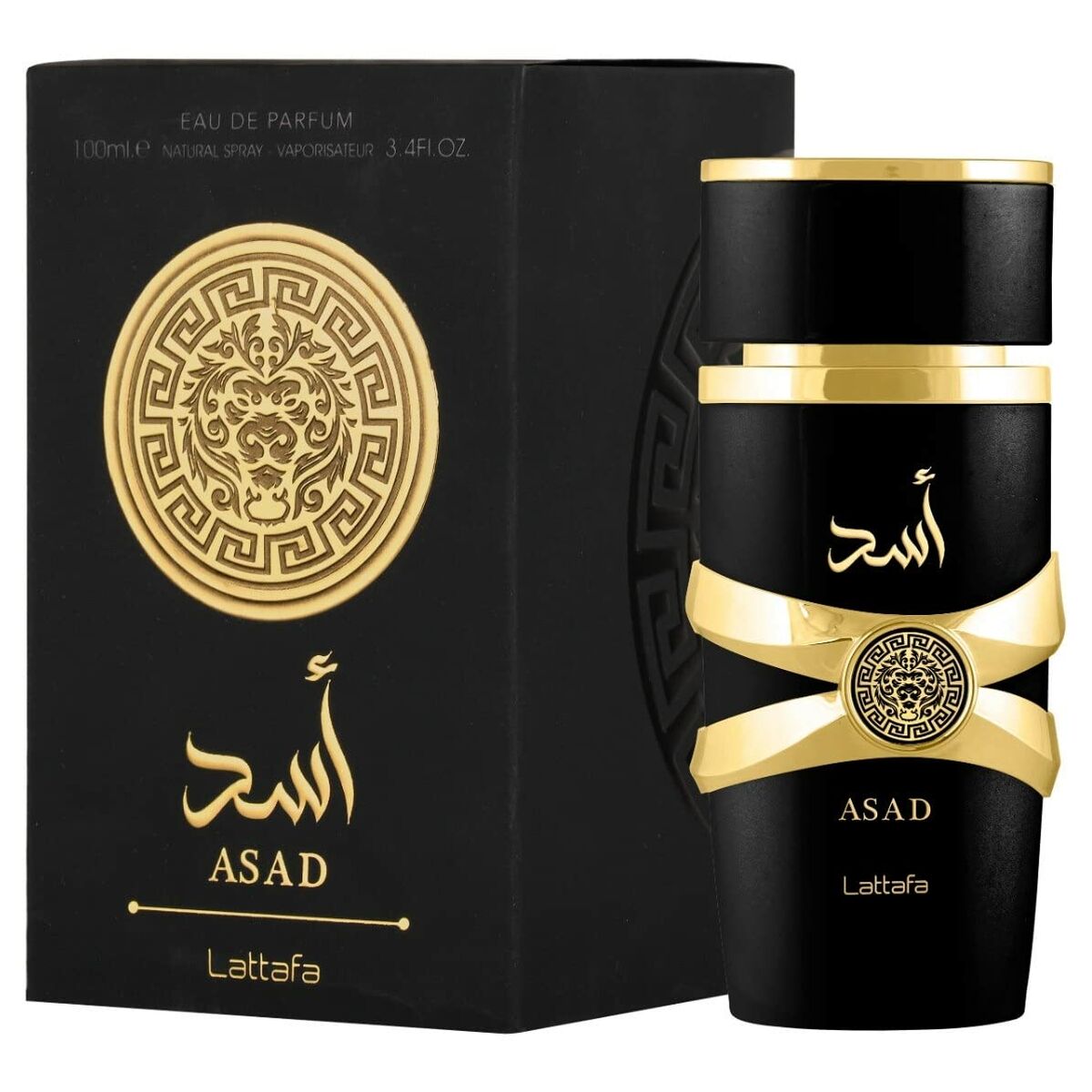 Men's Perfume Lattafa ASAD EDP 100 ml for Men bottle