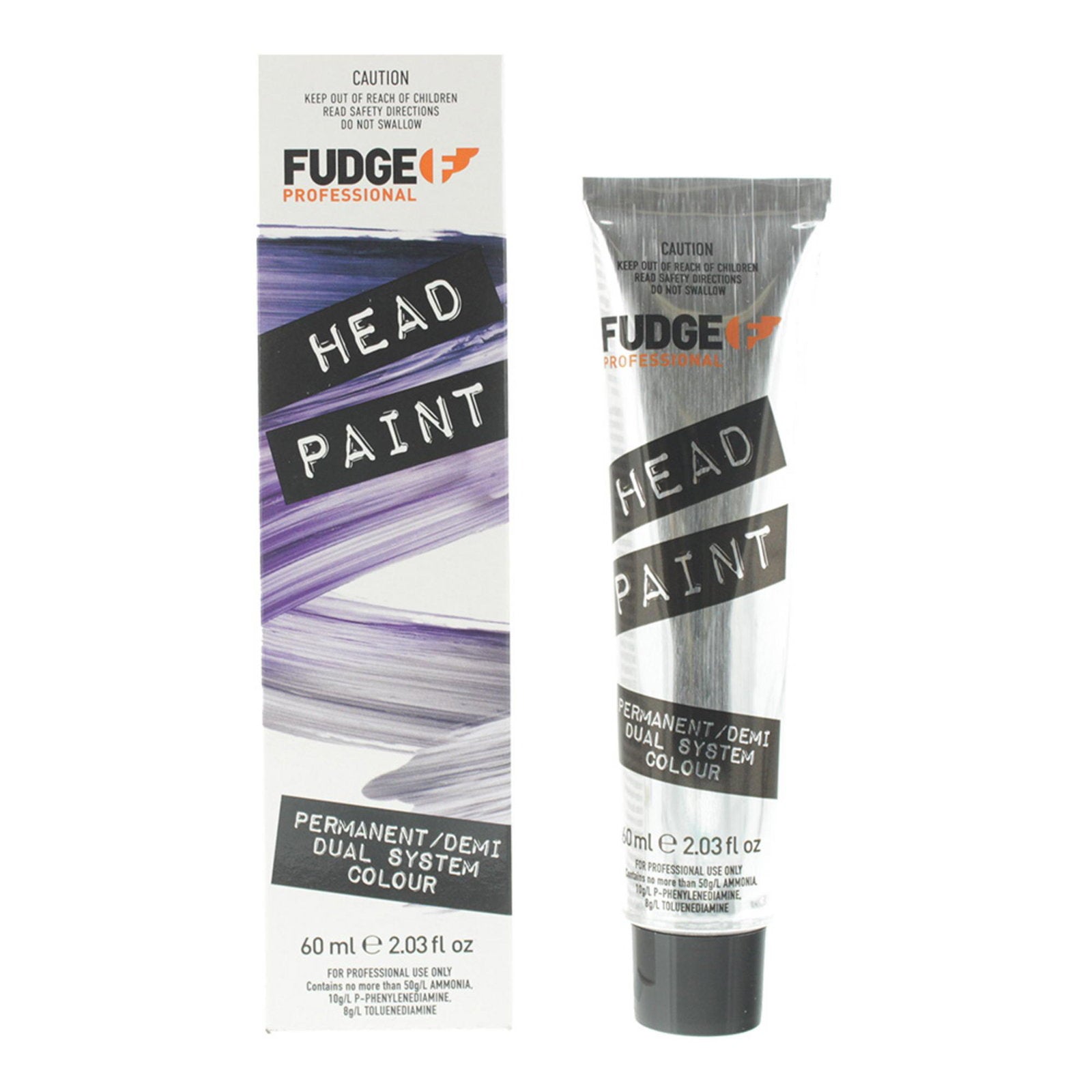 Fudge Professional, Head Paint, Permanent Hair Dye, S9 Light Vanilla Blond, 60 ml