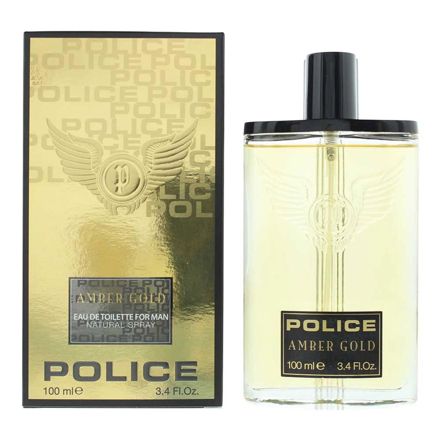 Police, Amber Gold, Eau De Toilette, For Men, 100 ml