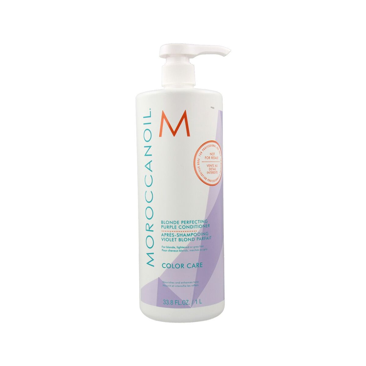 Colour Reviving Conditioner for Blonde Hair Moroccanoil Color Care 1 L conditioner bottle