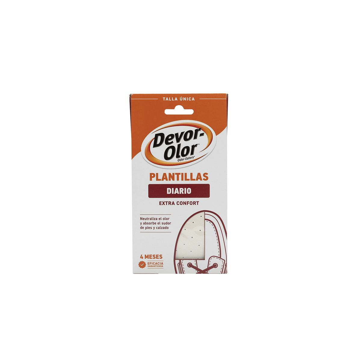 Spray Deodorant Devor-olor Normal product packaging