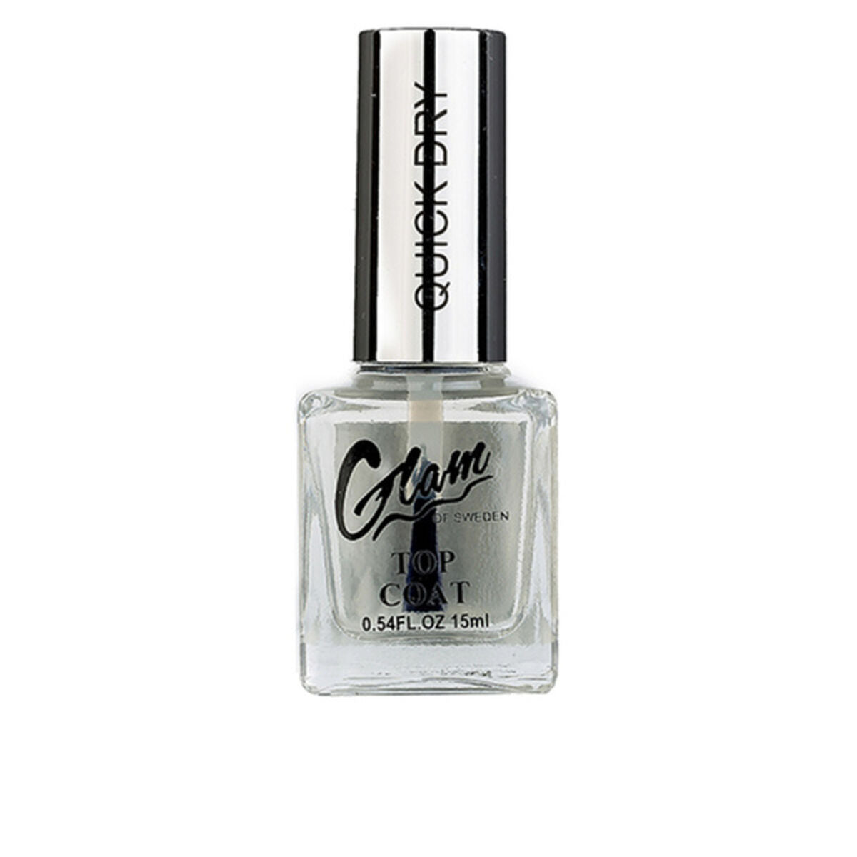 Nail Polish Top Coat Glam Of Sweden (15 ml) product packaging
