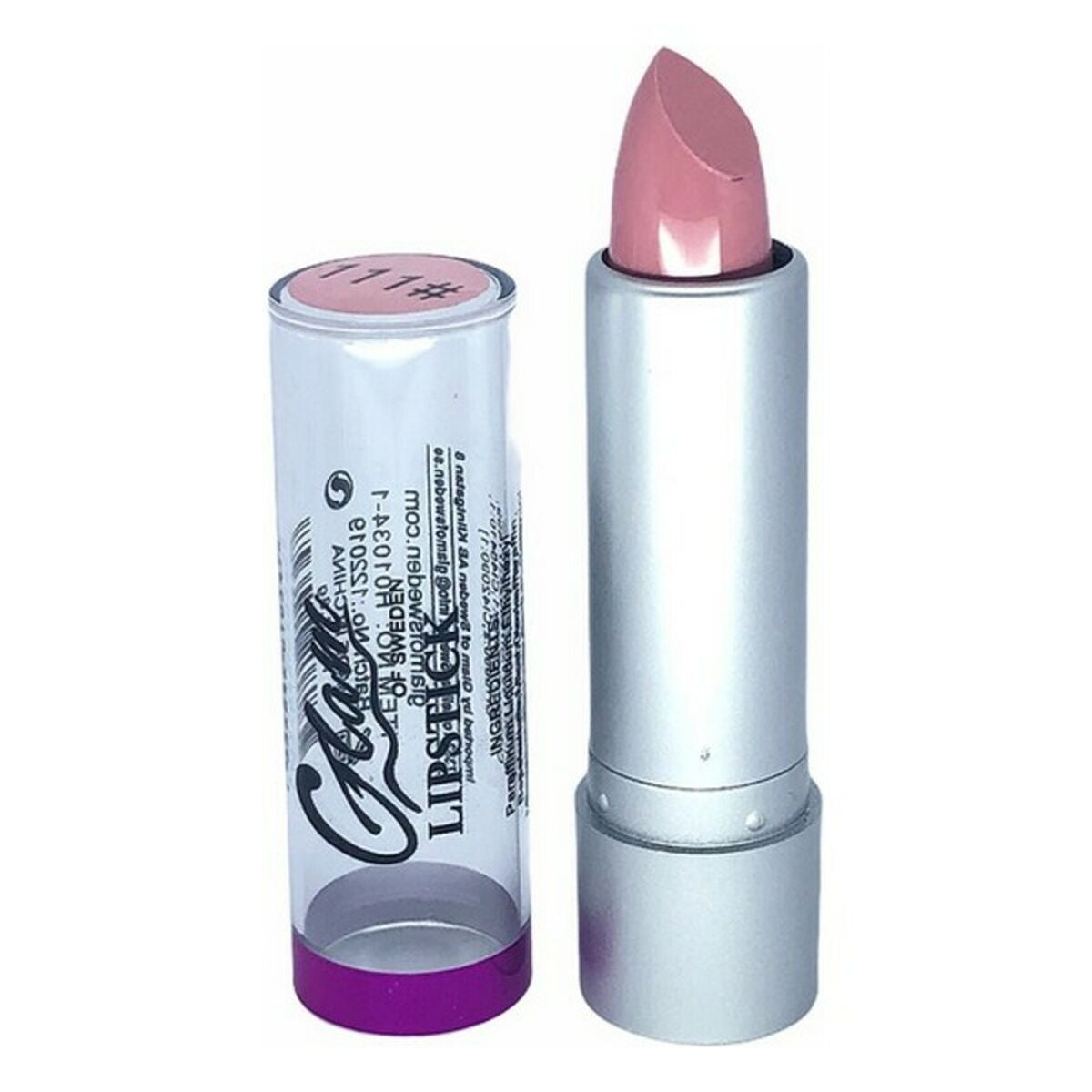 Lipstick Silver Glam Of Sweden (3,8 g) 111-dusty pink makeup packaging 3.8 g
