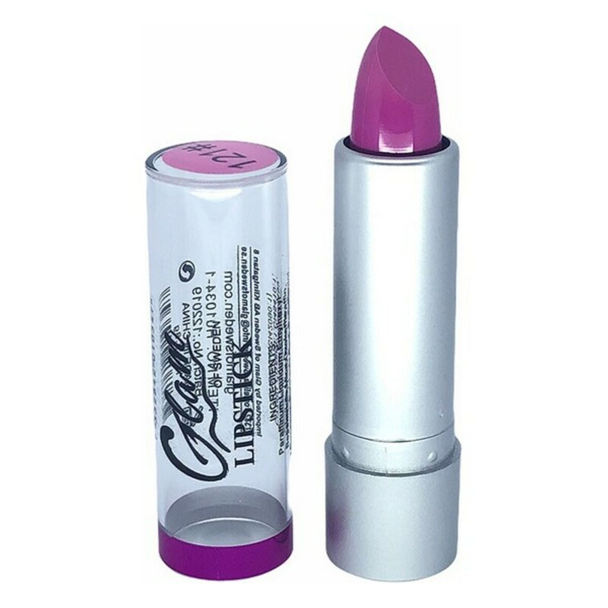 Lipstick Silver Glam Of Sweden (3,8 g) 121-purple 3.8 g makeup packaging