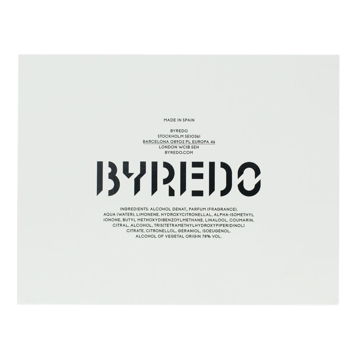 Unisex Perfume Byredo BAL D'AFRIQUE EDP 100 ml bottle