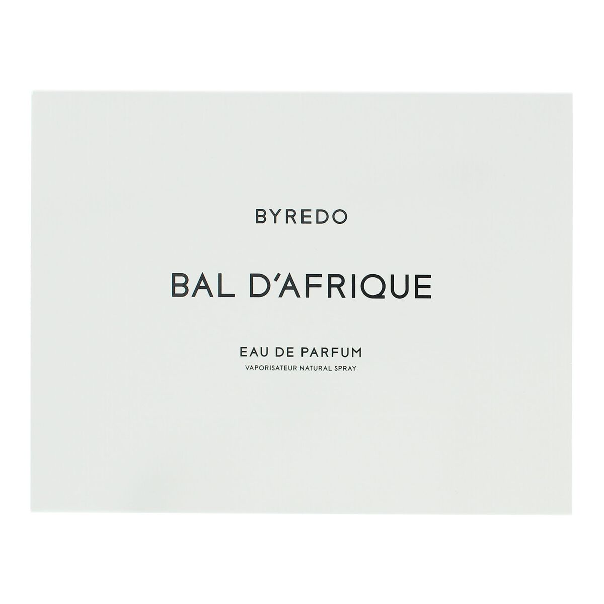 Unisex Perfume Byredo BAL D'AFRIQUE EDP 100 ml bottle