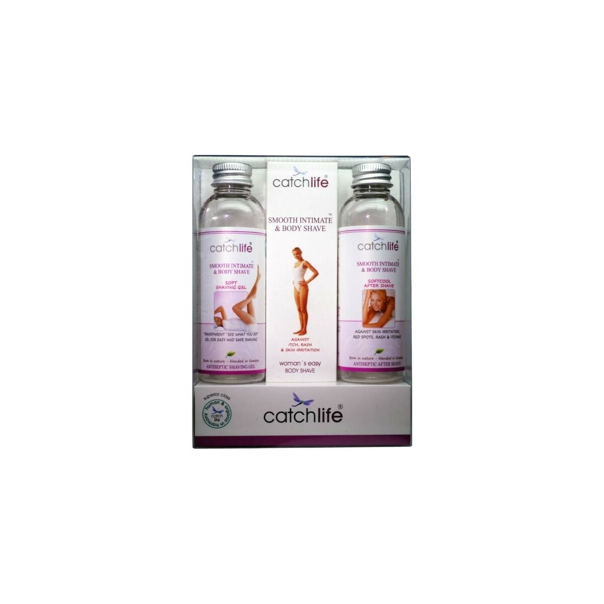Body Hair Removal Cream Nature Body 2 x 75 ml skincare packaging