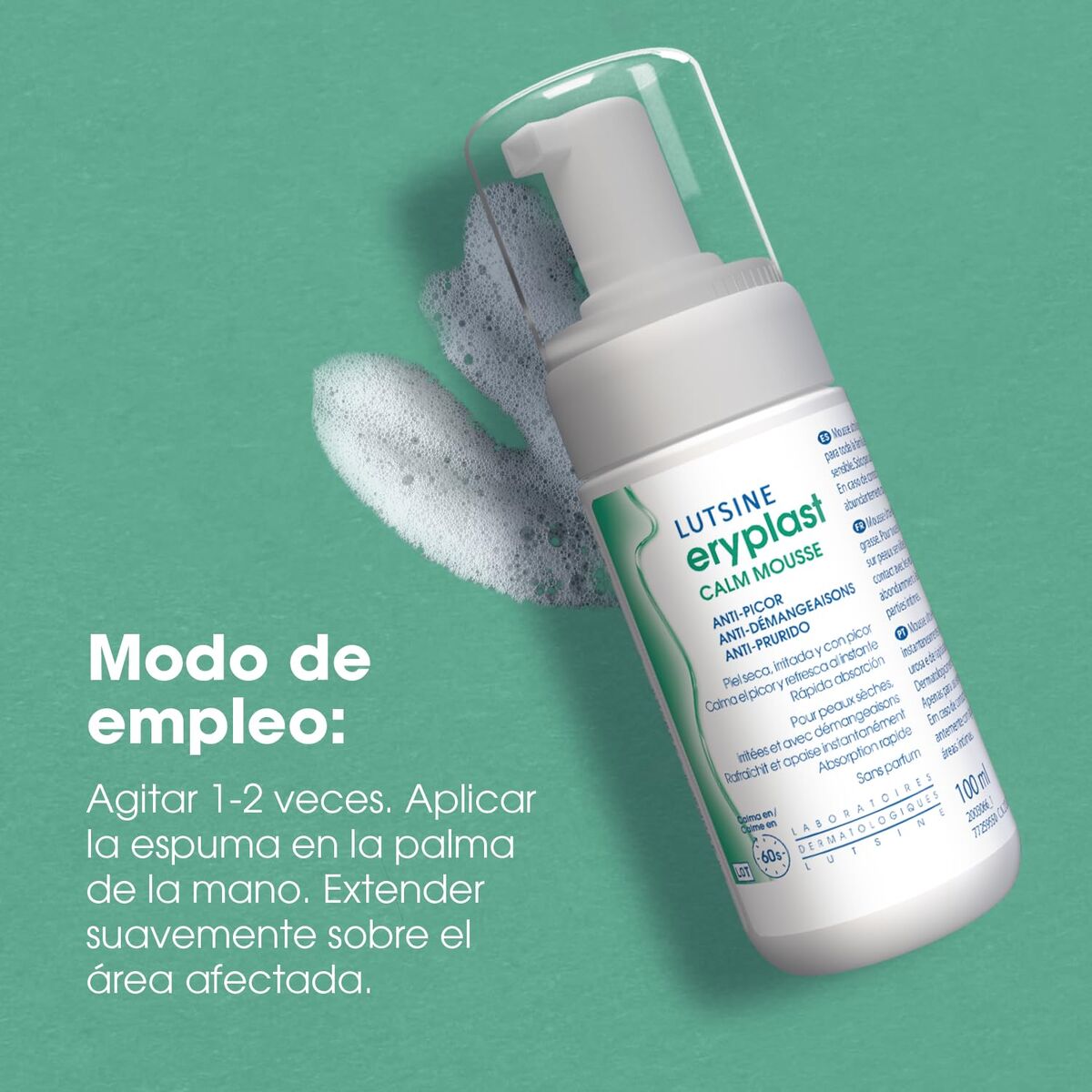 Soothing Balsam for Itching and Irritated Skin Lutsine ERYPLAST CALM 100 ml product packaging