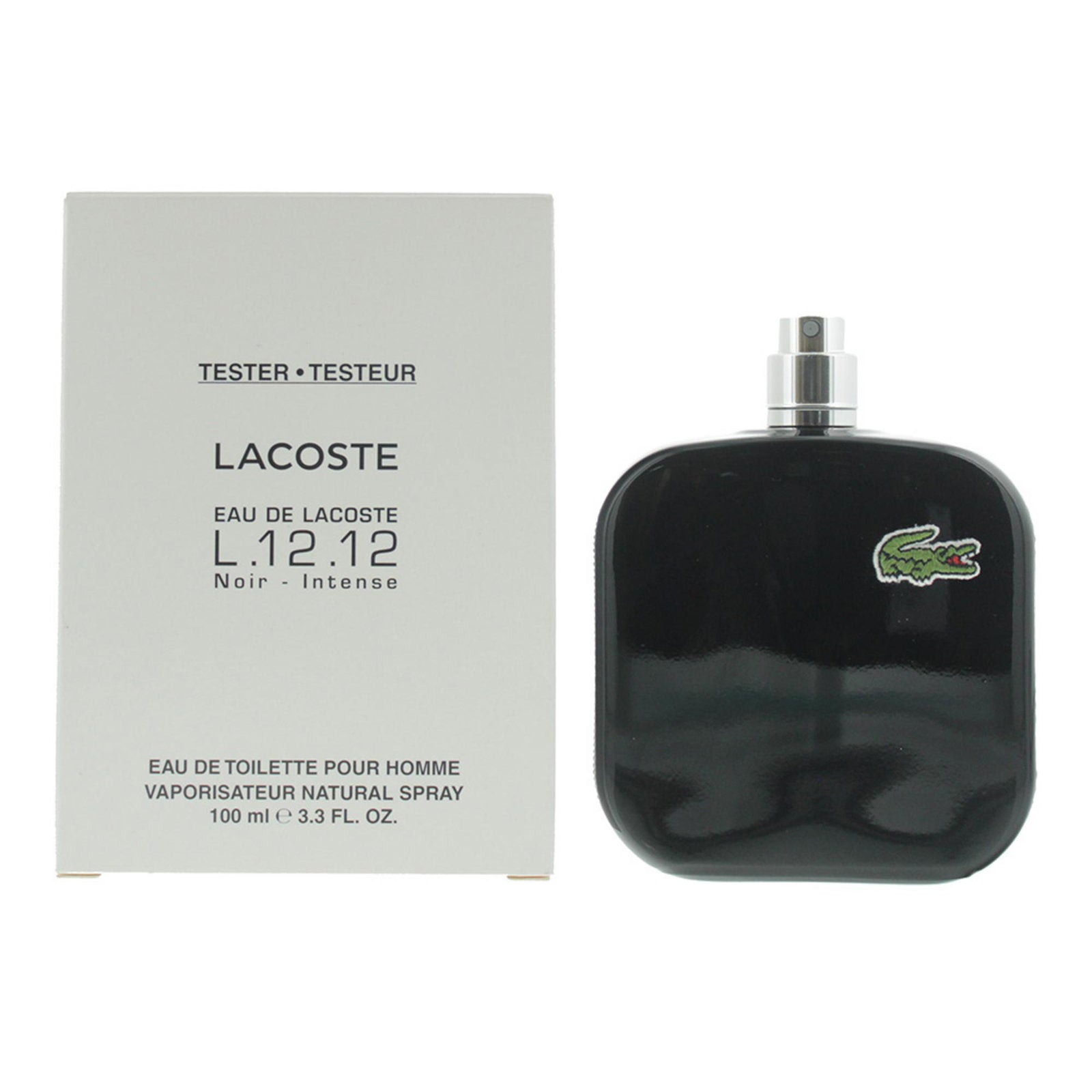 Lacoste, Eau De Lacoste L.12.12 Noir, Eau De Toilette, For Men, 100 ml *Tester
