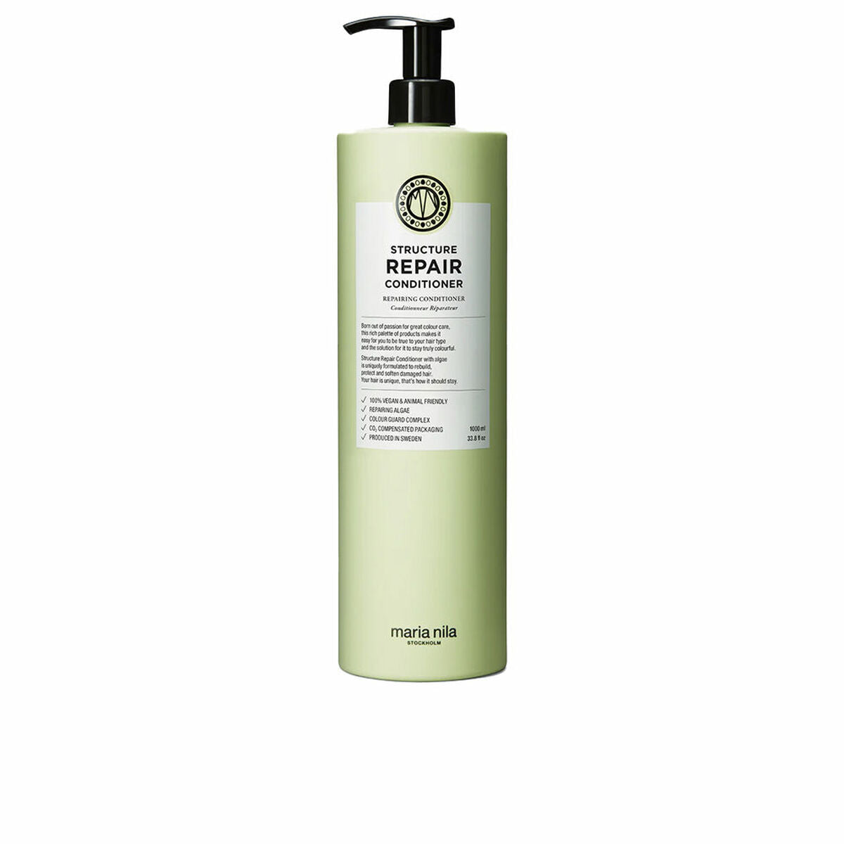 Conditioner Maria Nila STRUCTURE REPAIR 1 L for Women conditioner bottle