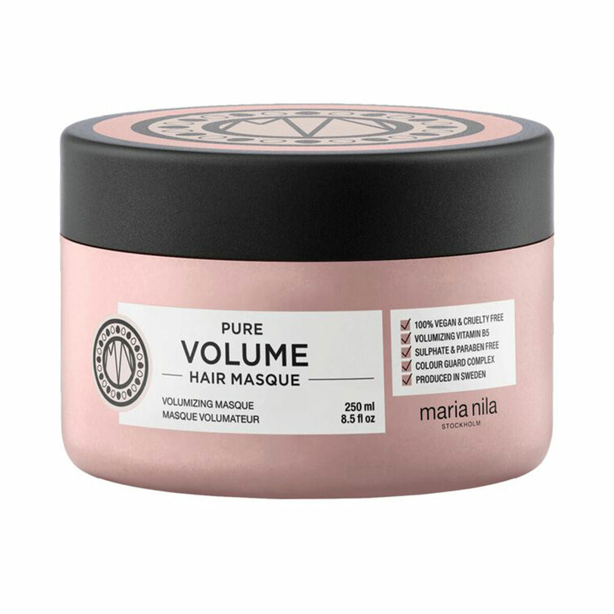 Hair Mask Maria Nila PURE VOLUME HAIR 250 ml for Women hair mask packaging