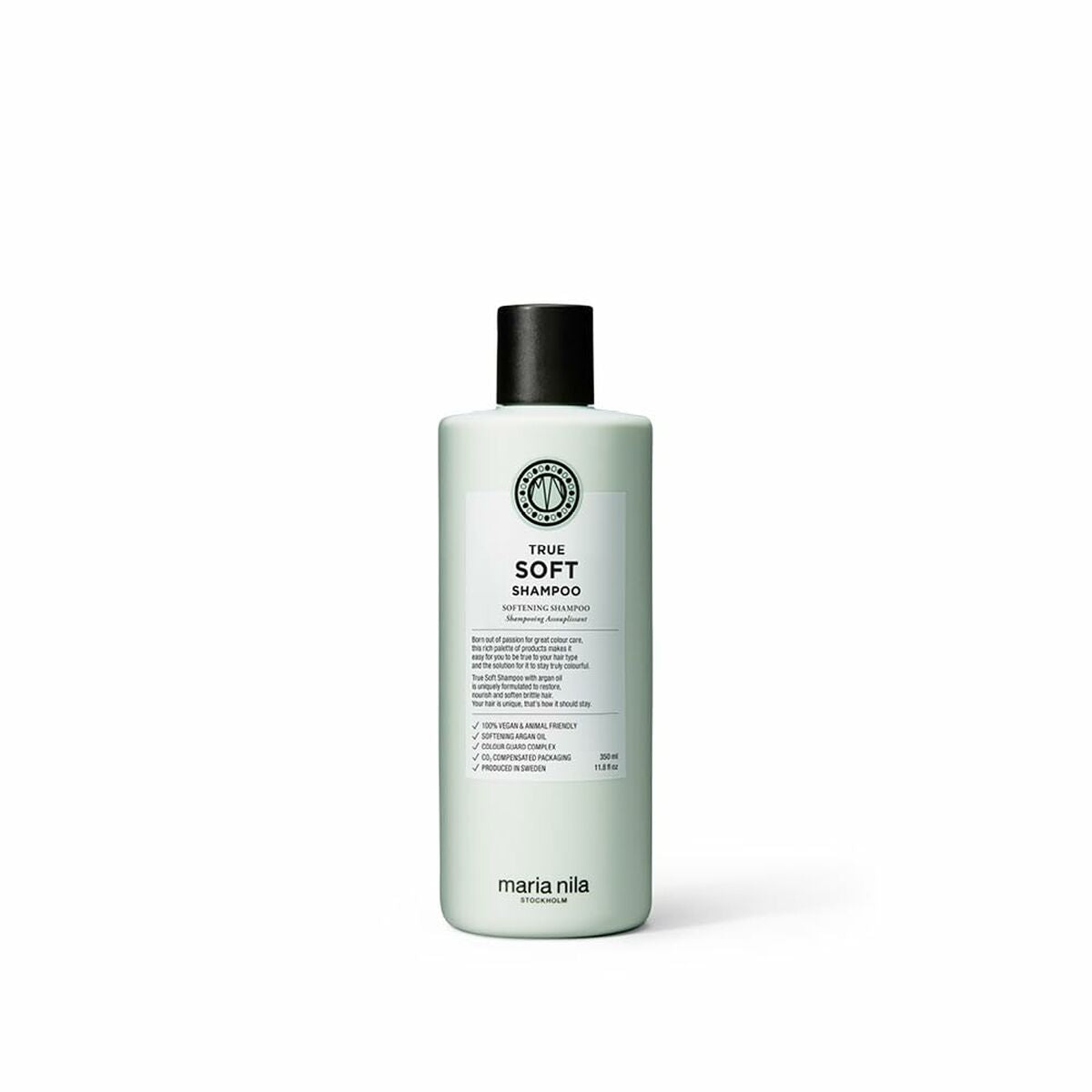 Shampoo Maria Nila TRUE SOFT 350 ml shampoo bottle