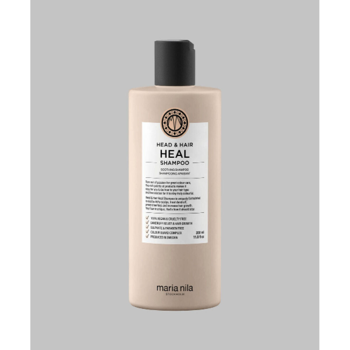 Shampoo Maria Nila HEAD & HAIR HEAL 350 ml shampoo bottle