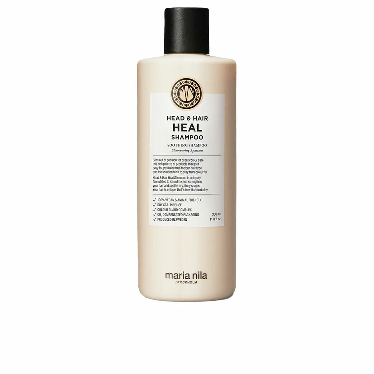 Shampoo Maria Nila HEAD & HAIR HEAL 350 ml shampoo bottle