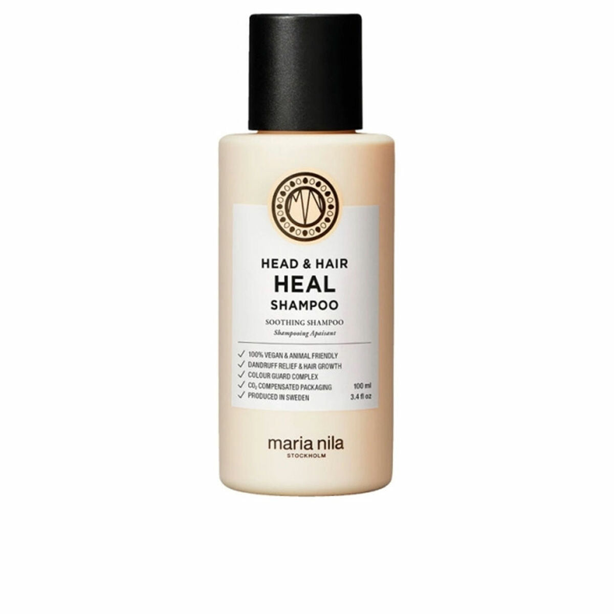 Shampoo Maria Nila HEAD & HAIR HEAL 100 ml for Women shampoo bottle